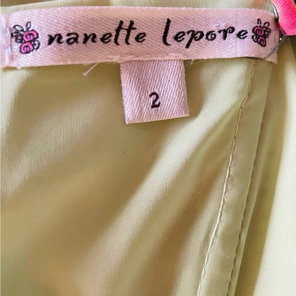 Nanette Lepore structured sundress with psychedelic paisley print. Size US 2. - Picture 5 of 5